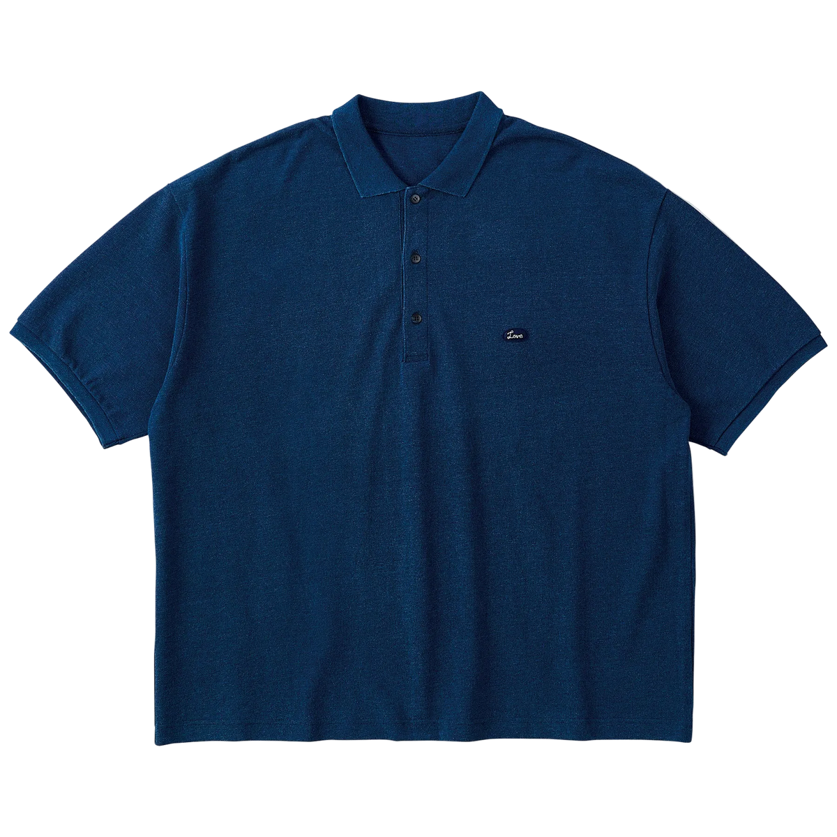 H/W INDIGO POLO SHIRT