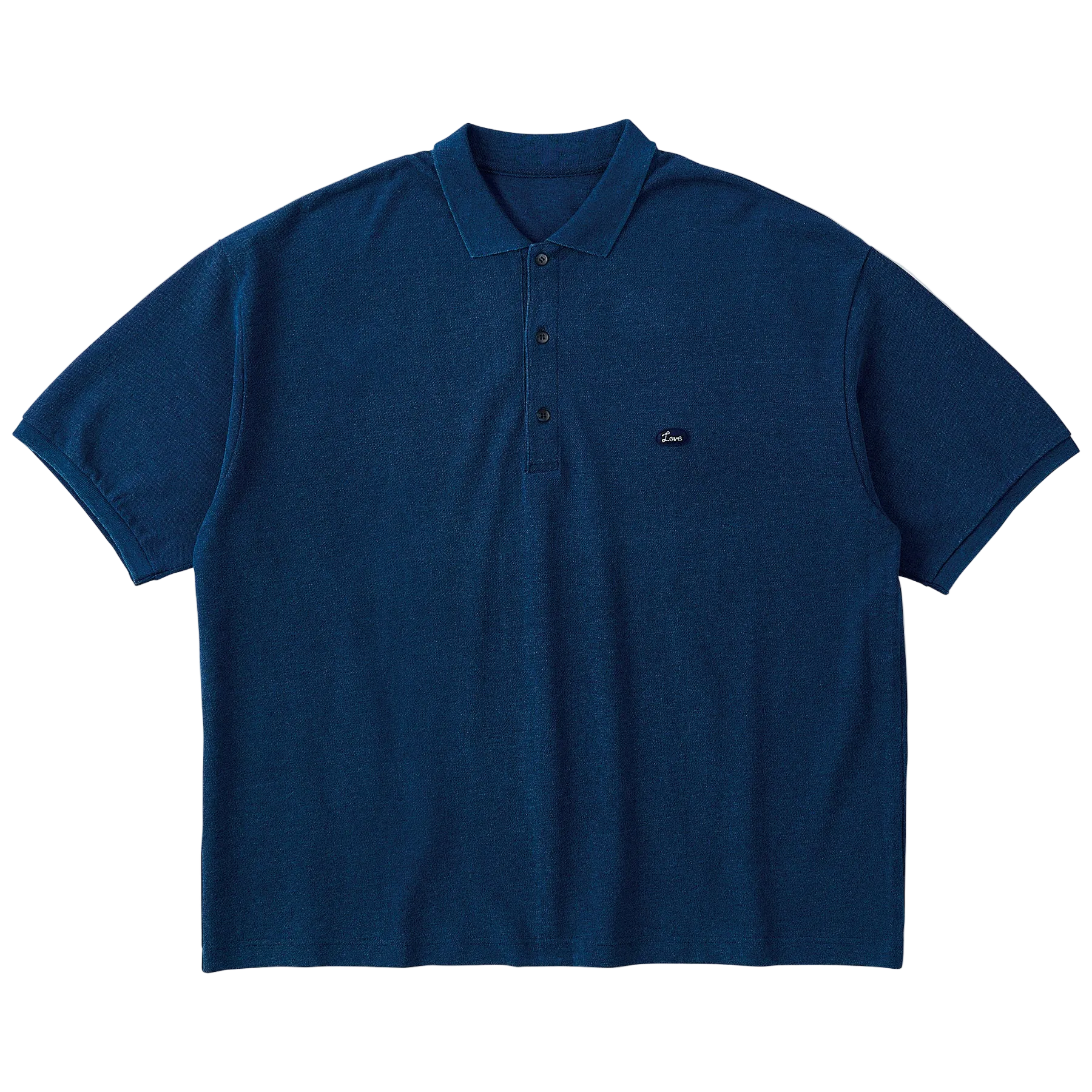 H/W INDIGO POLO SHIRT