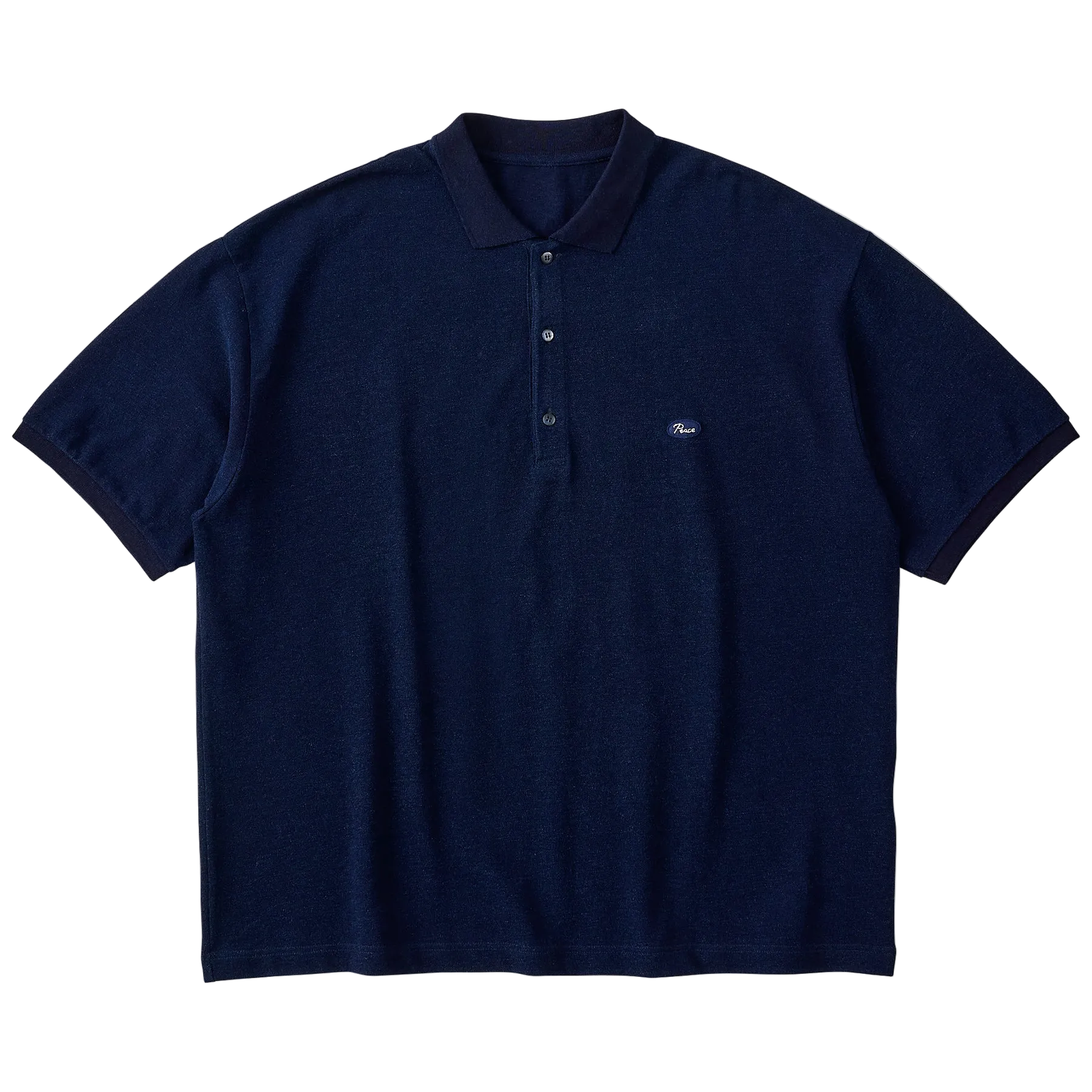 H/W INDIGO POLO SHIRT