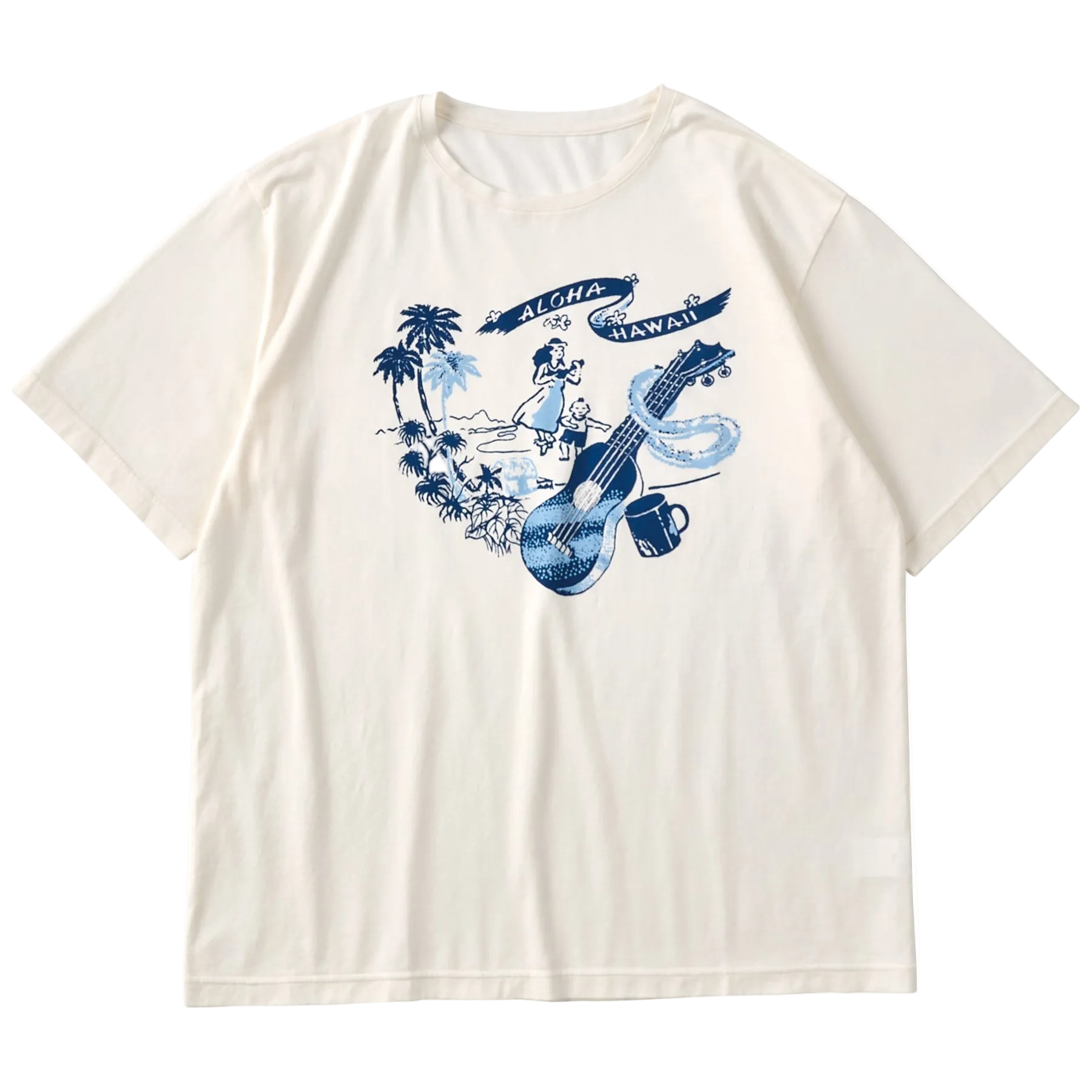 ALOHA T-SHIRT UKULELE