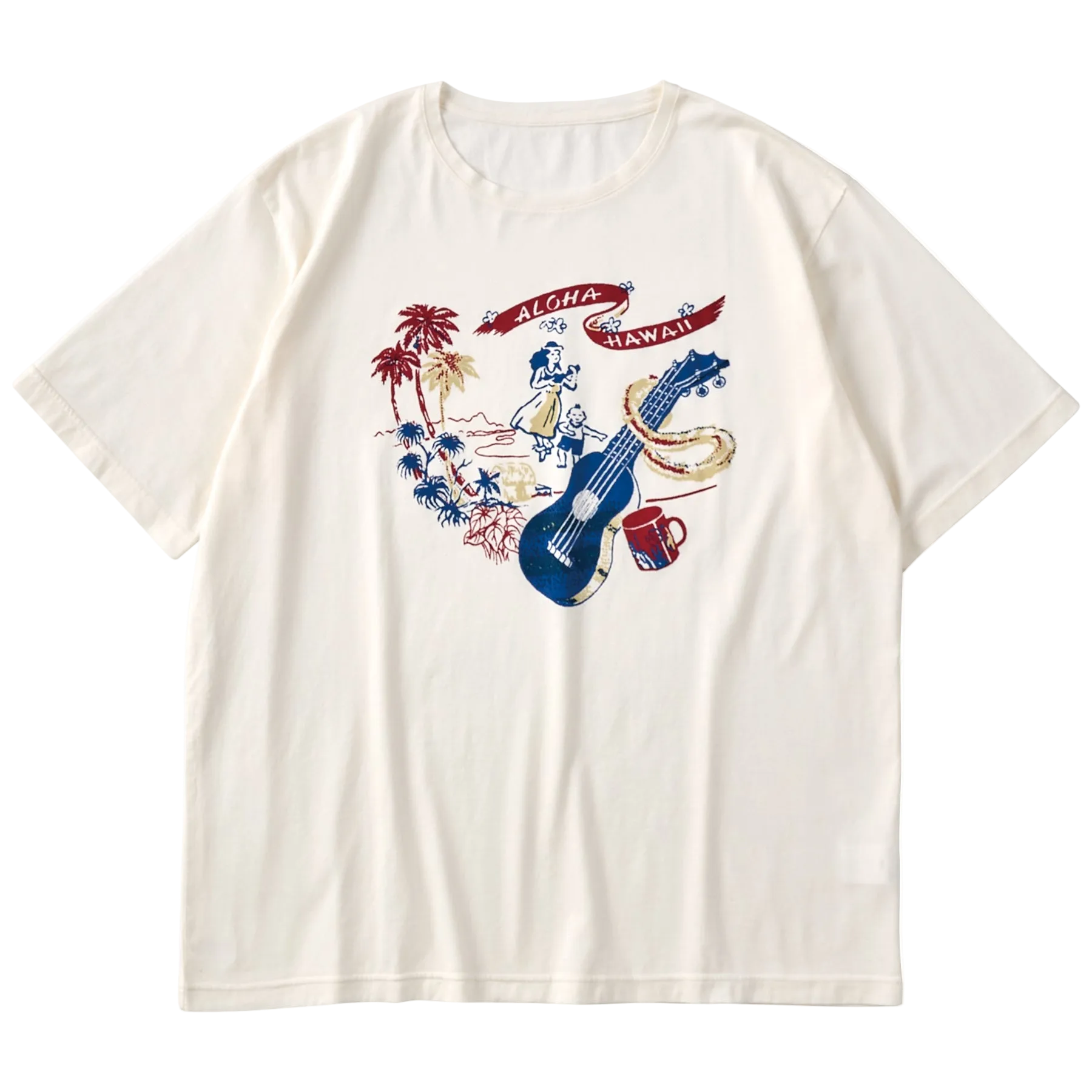 ALOHA T-SHIRT UKULELE