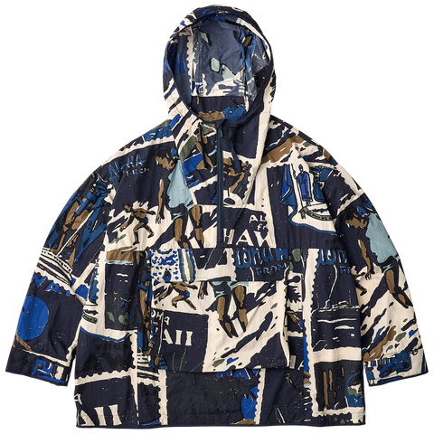 HAWAIIAN OUTDOOR ANORAK PARKA W / MINI POUCH