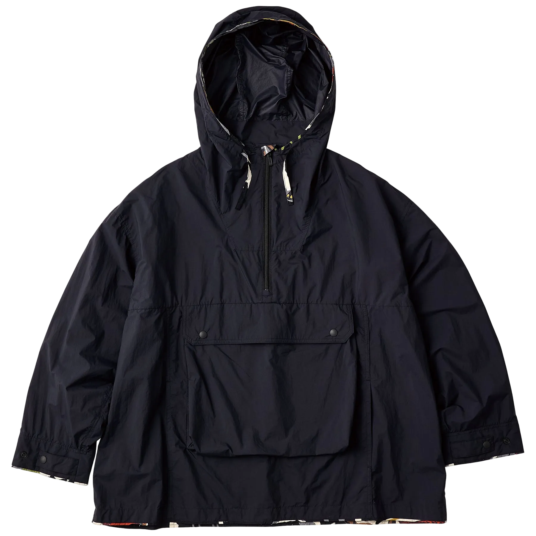 HAWAIIAN OUTDOOR SIMPLE ANORAK PARKA W / MINI POUCH