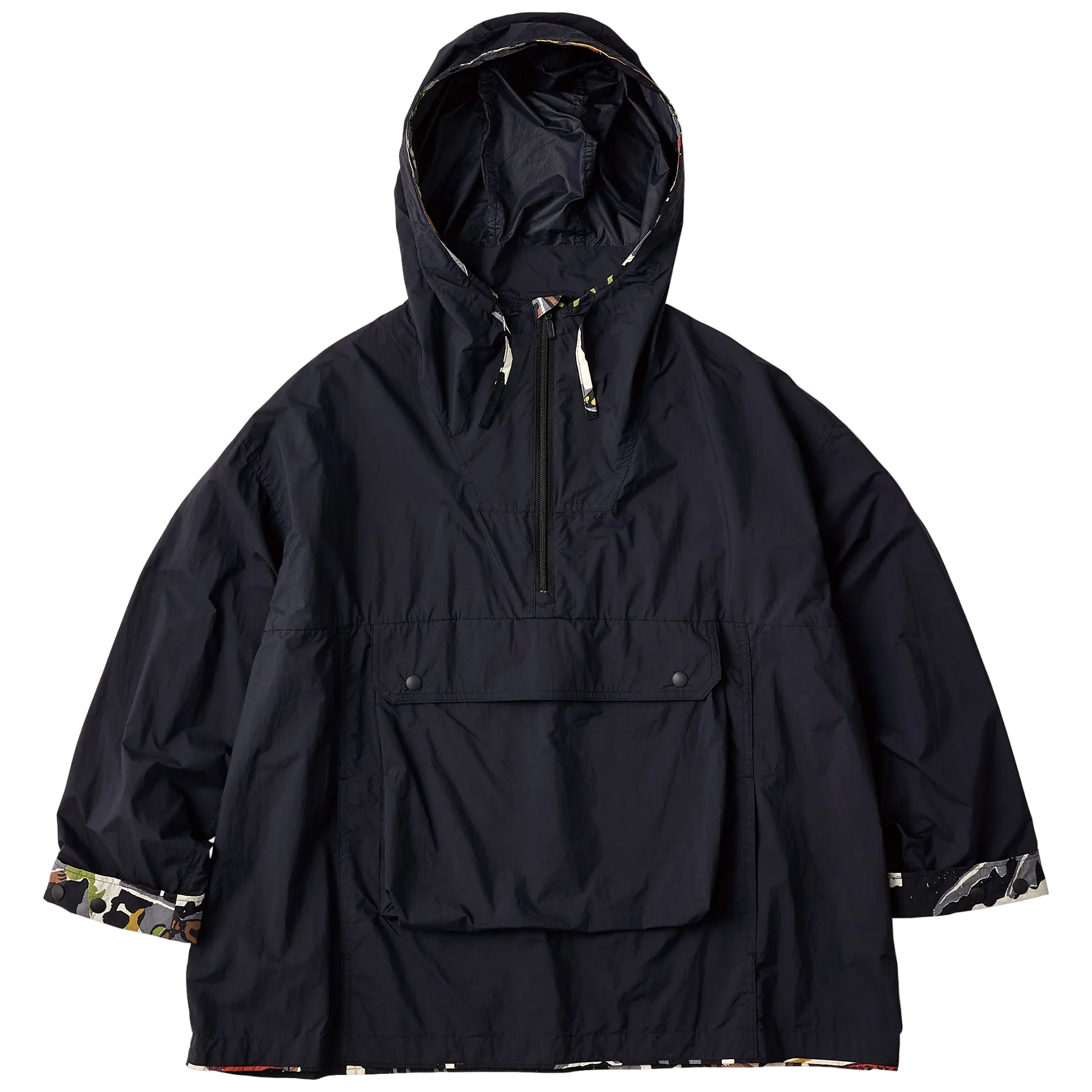 HAWAIIAN OUTDOOR SIMPLE ANORAK PARKA W / MINI POUCH