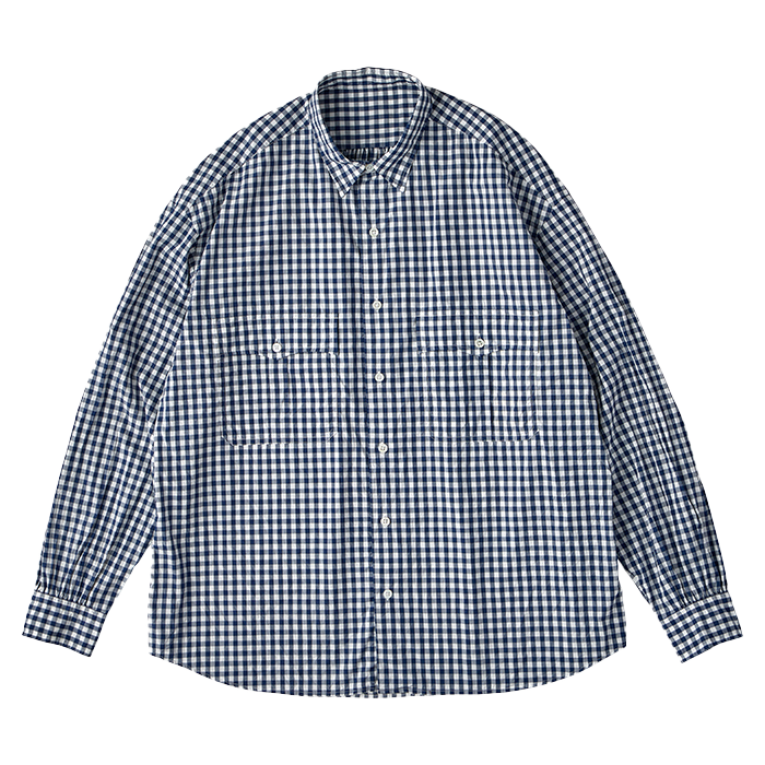 ROLL UP GINGHAM CHECK SHIRT