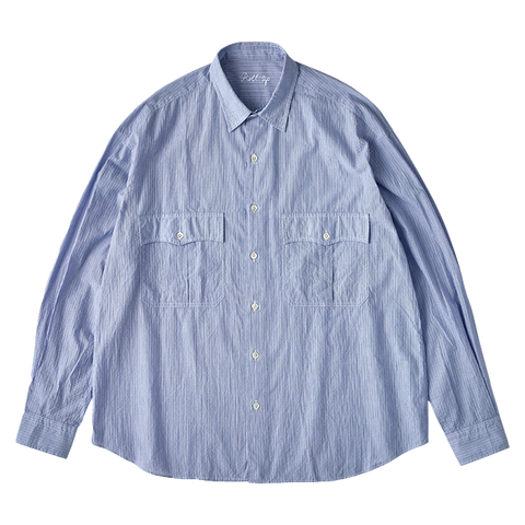 ROLL UP STRIPE SHIRT -2025SS- ROLL UP STRIPE SHIRT -2025SS-
