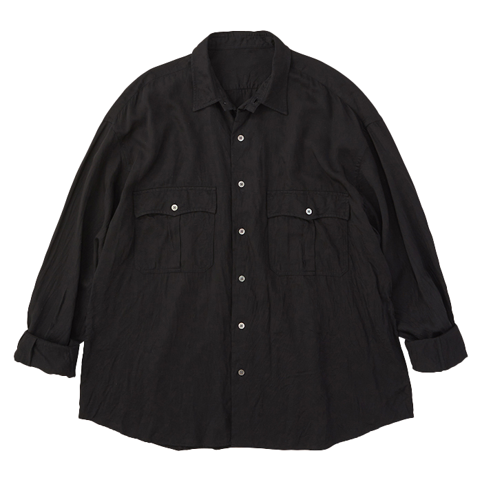 Porter Classic 】 ロールアップシャツ ROLL UP SOFT CUPRO Porter Classic 】 ロールアップシャツ ROLL UP SOFT CUPRO