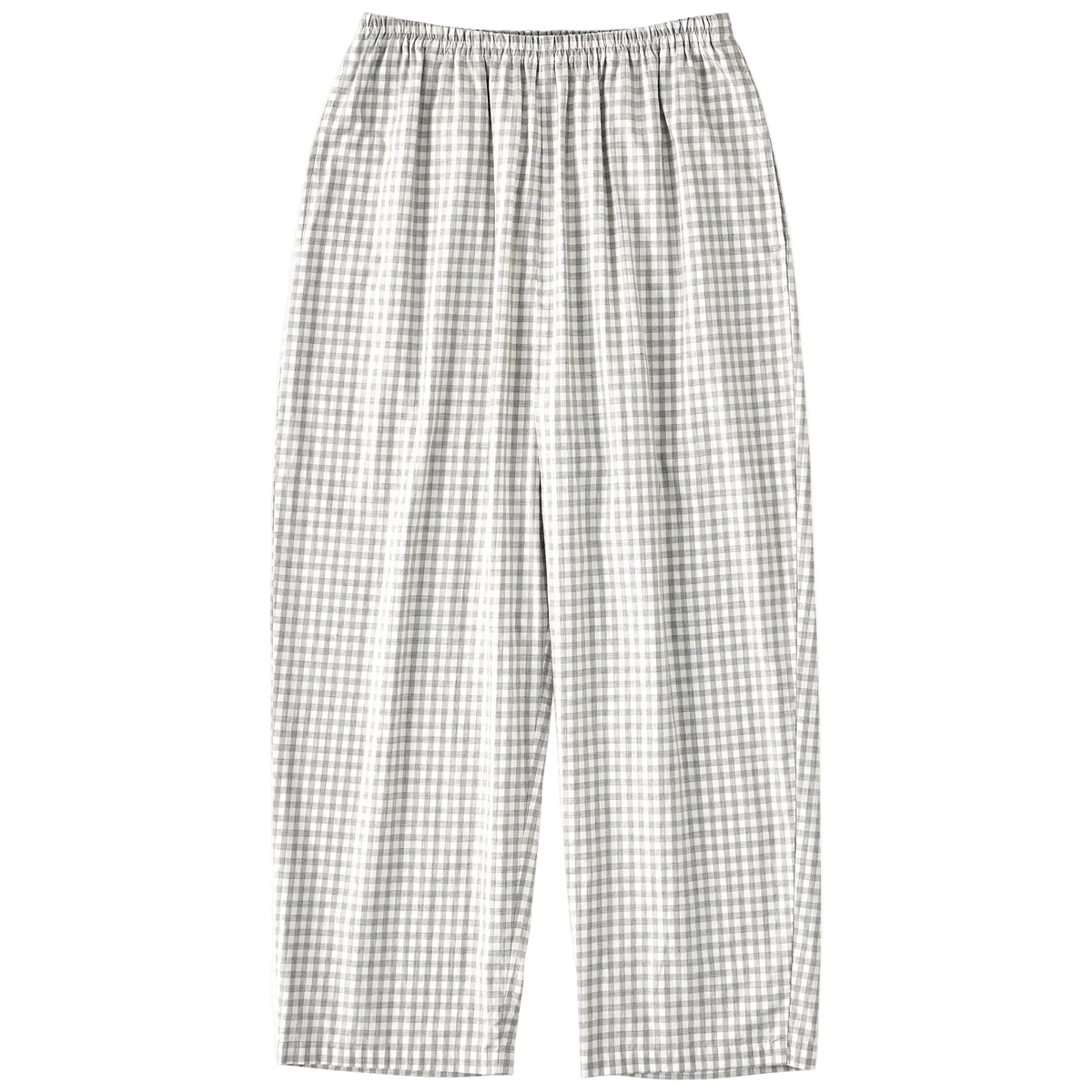 HEATHER GINGHAM CHECK PEACE PANTS (GIZA 120/2)