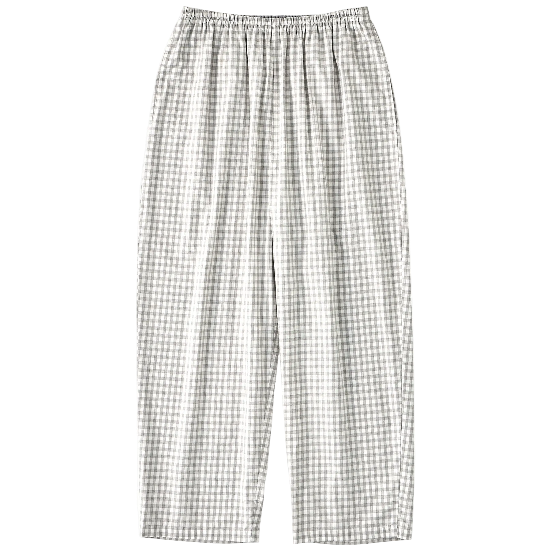 HEATHER GINGHAM CHECK PEACE PANTS (GIZA 120/2)