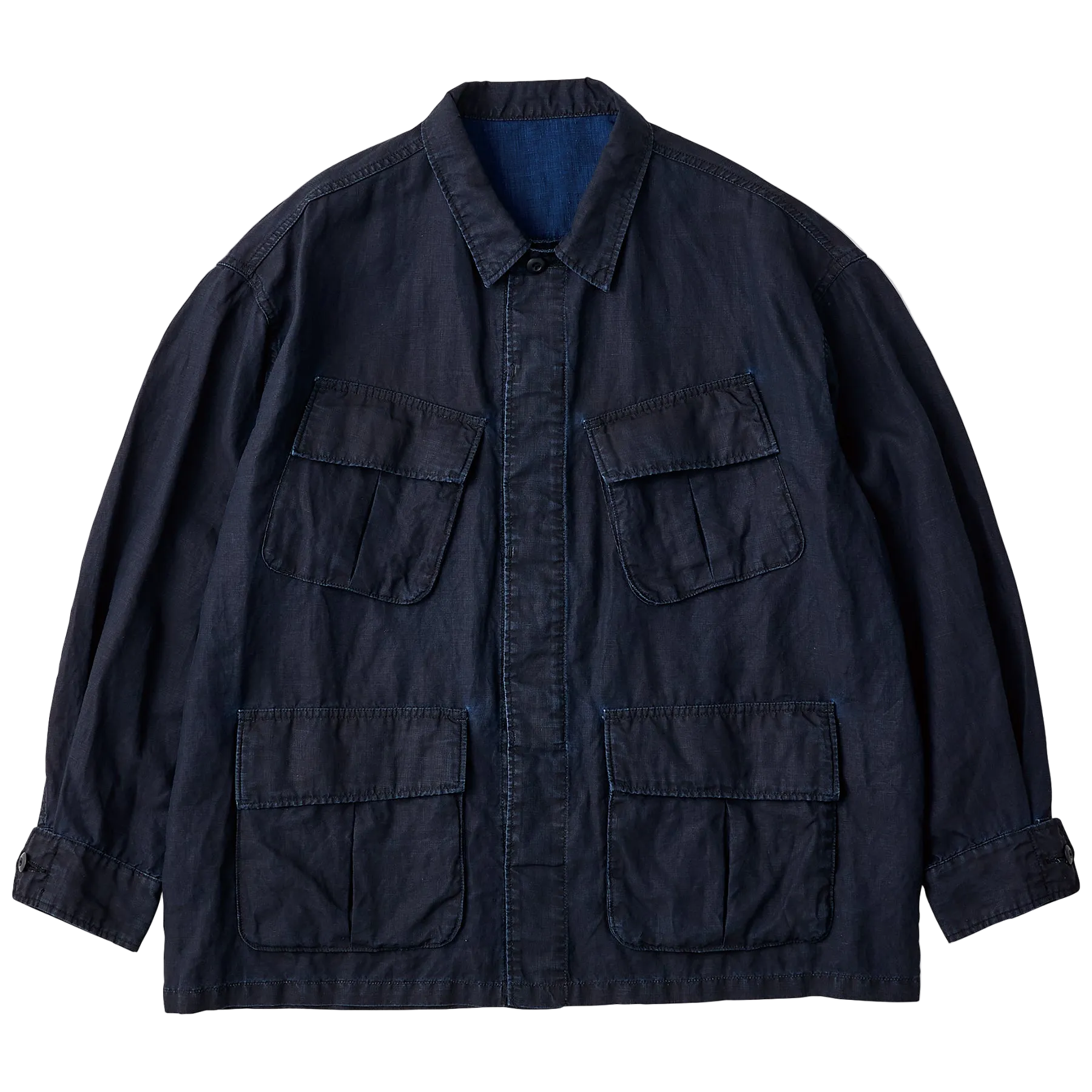 FARMER’S LINEN MILITARY JACKET