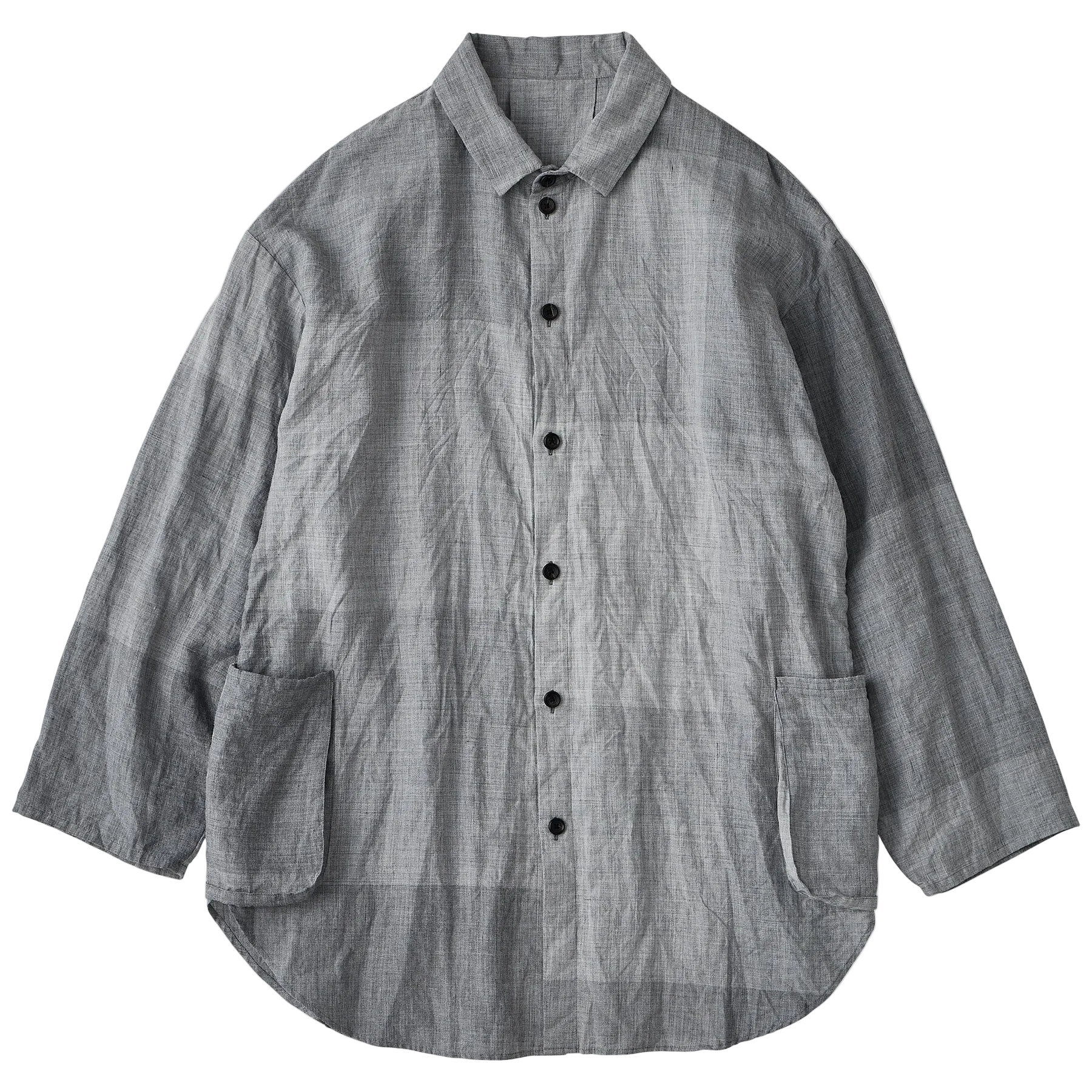 RAMIE BLOCK CHECK SHIRT JACKET