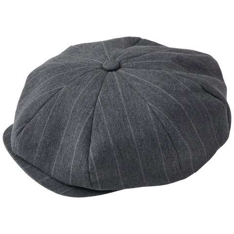 PIN STRIPE LINEN COTTON CASQUETTE