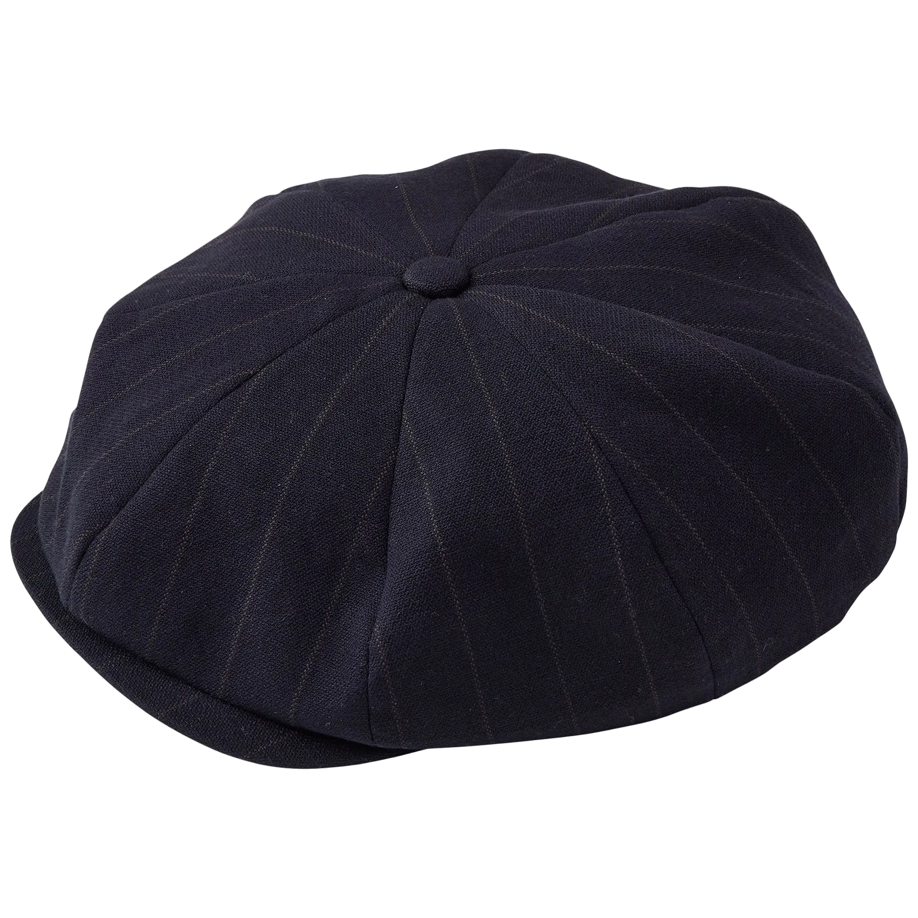 PIN STRIPE LINEN COTTON CASQUETTE