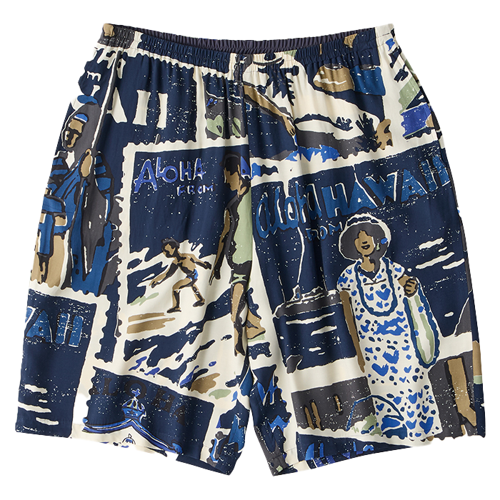 HAWAIIAN OUTDOOR ALOHA SHORTS HAWAIIAN OUTDOOR ALOHA SHORTS