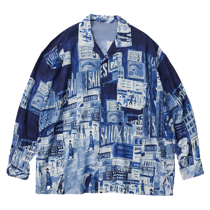 ALOHA LONG SHIRT TIMES SQUARE