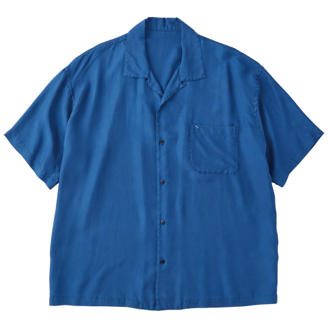 H/W INDIGO SILK SHIRT