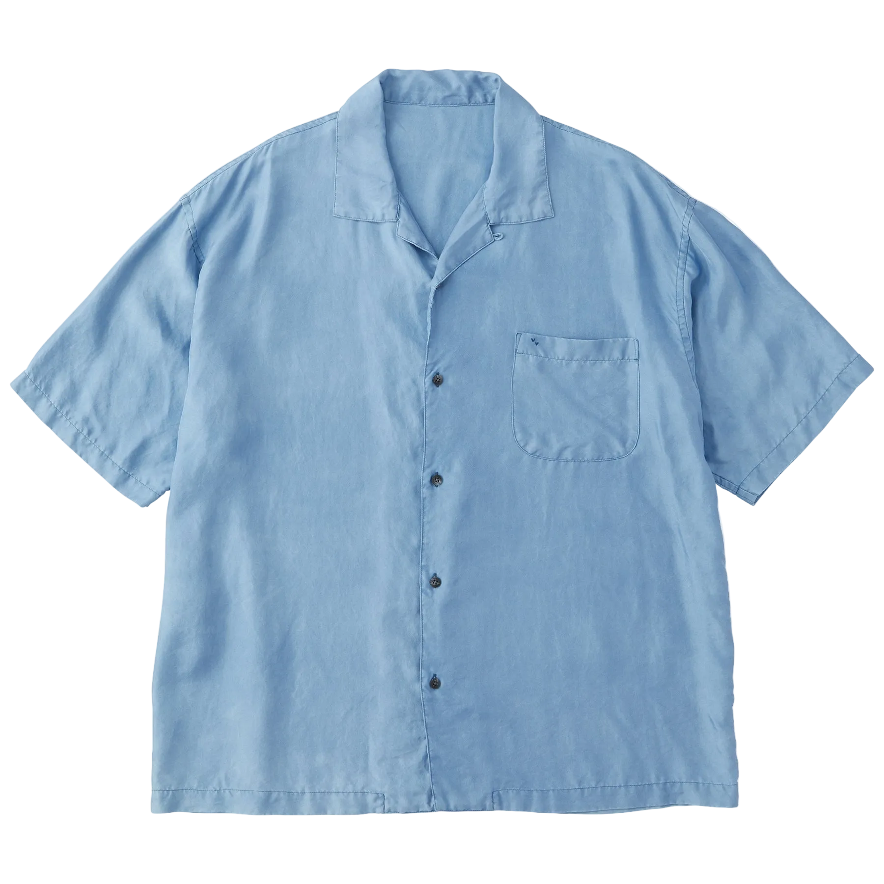 H/W INDIGO SILK SHIRT