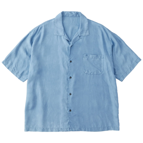 H/W INDIGO SILK SHIRT