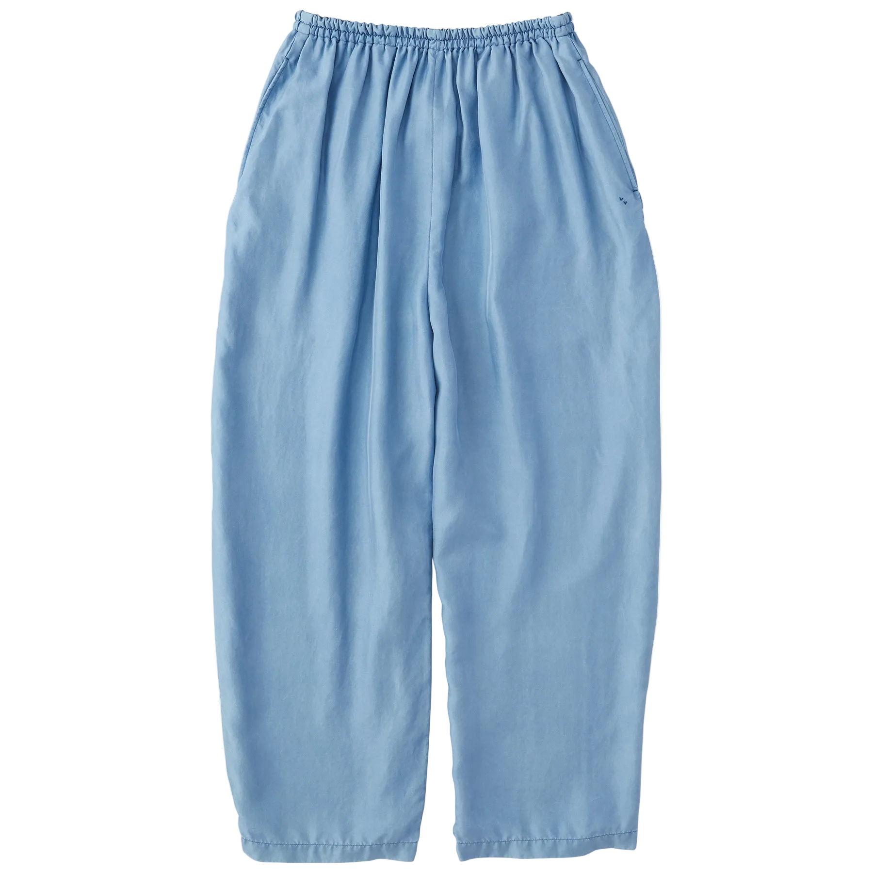 H/W INDIGO SILK PEACE PANTS