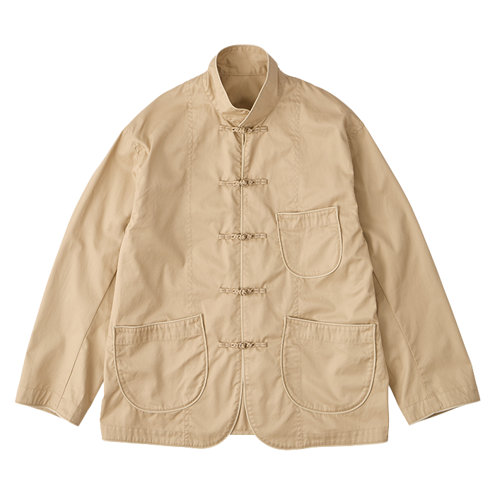 ジャケット・アウター PORTER CLASSIC VINTAGE CHINESE JACKET GABARDINE CHINESE JACKET（ギャバジン チャイニーズ ジャケット