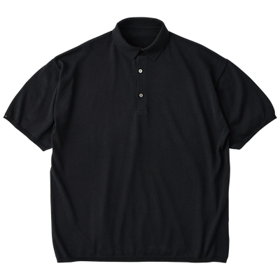 H/W SEA ISLAND COTTON KNIT POLO SHIRT