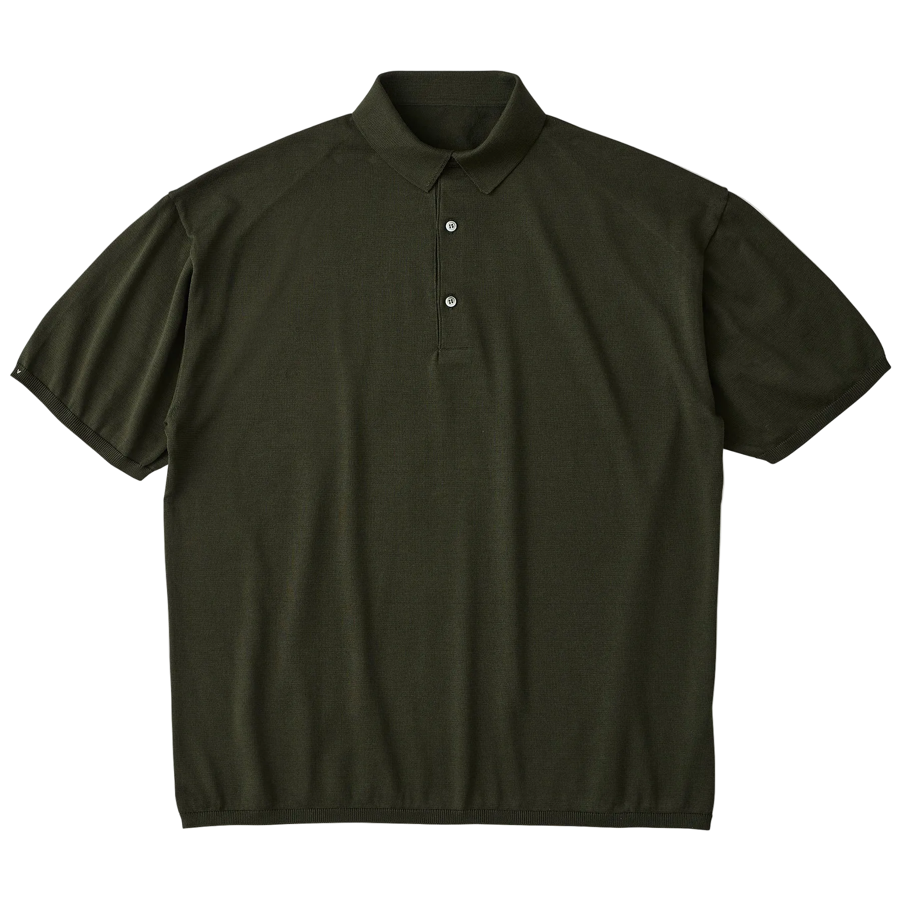 H/W SEA ISLAND COTTON KNIT POLO SHIRT