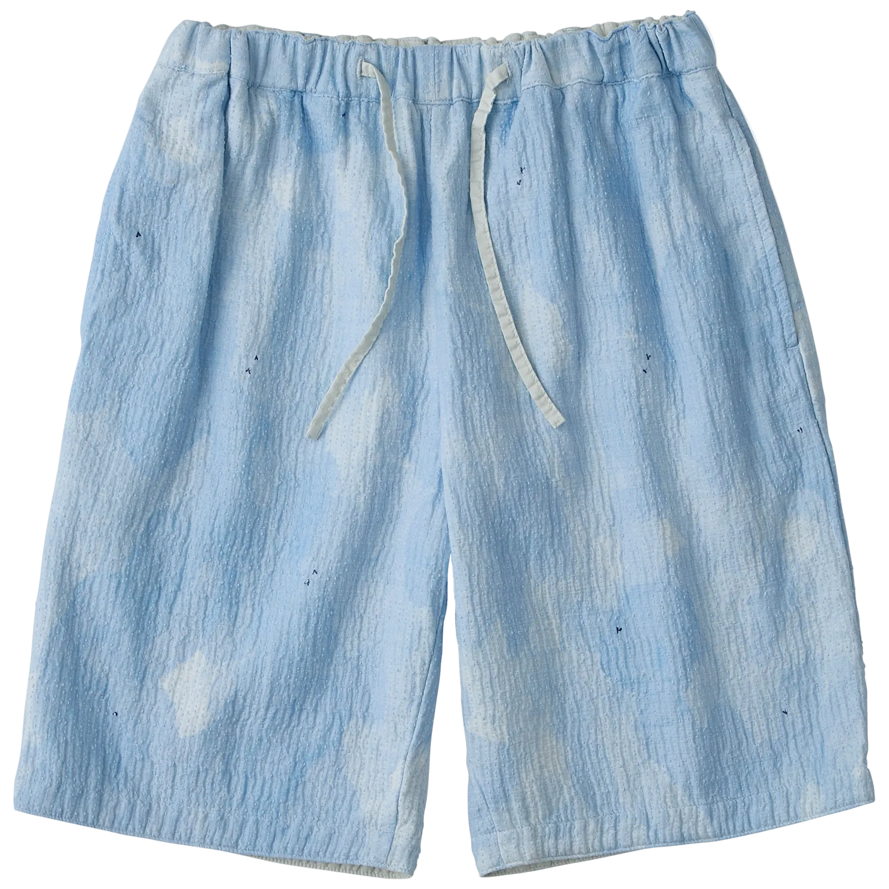 PAINTED SASHIKO WATERCOLOR SHORTS