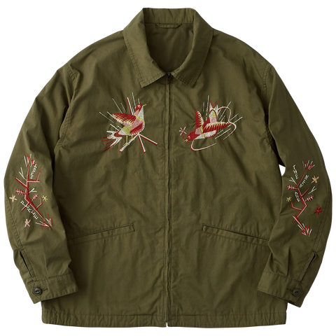 HIPPIE SOUVENIR ZIP UP JACKET HIPPIE SOUVENIR ZIP UP JACKET