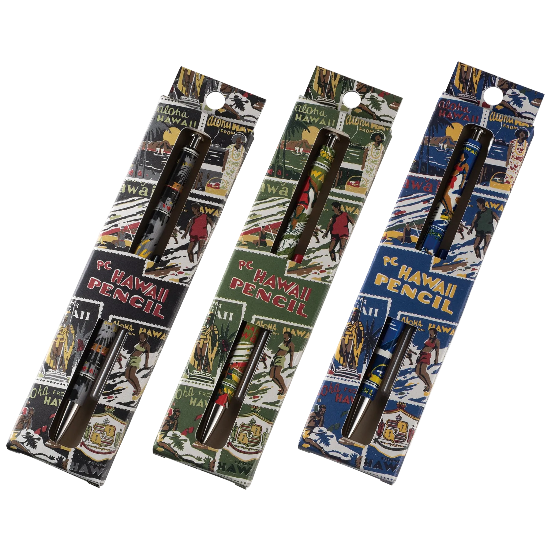 PC STATIONERY HAWAIIAN OUTDOOR PENCIL