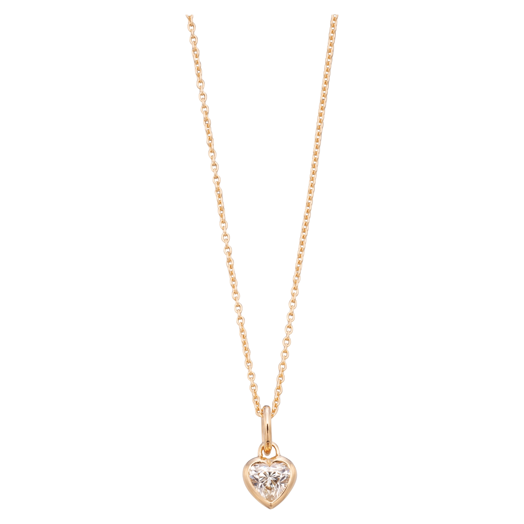 HEART DIAMOND PENDANT