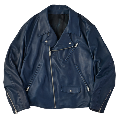 PC RIDERS JACKET W / LOVE & PEACE SILVER
