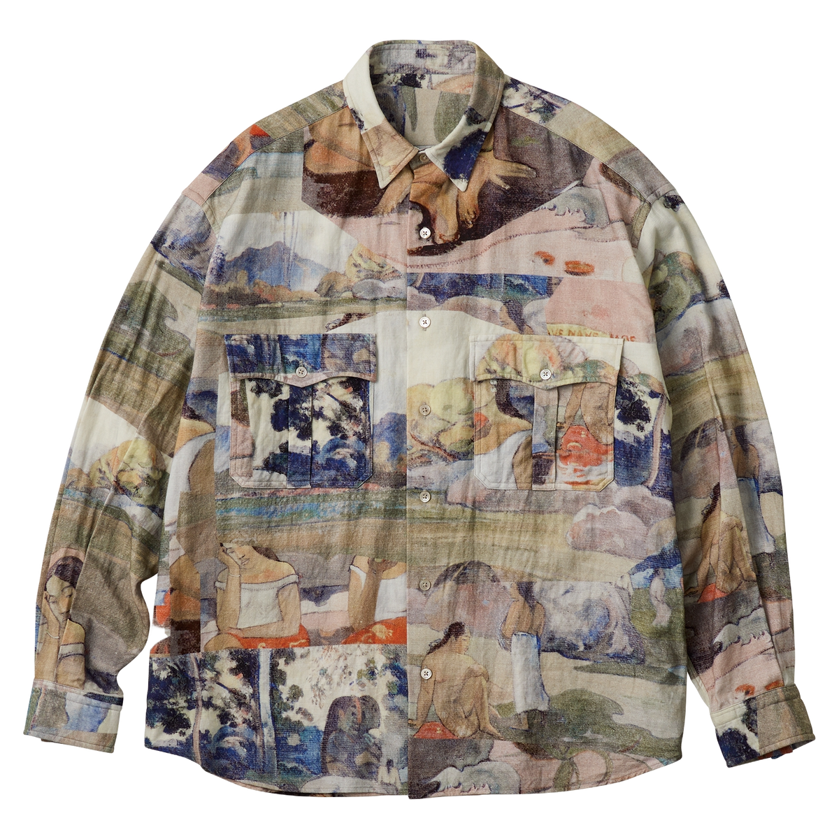 ROLL UP SHIRT GAUGUIN (TAHITIAN DREAM)