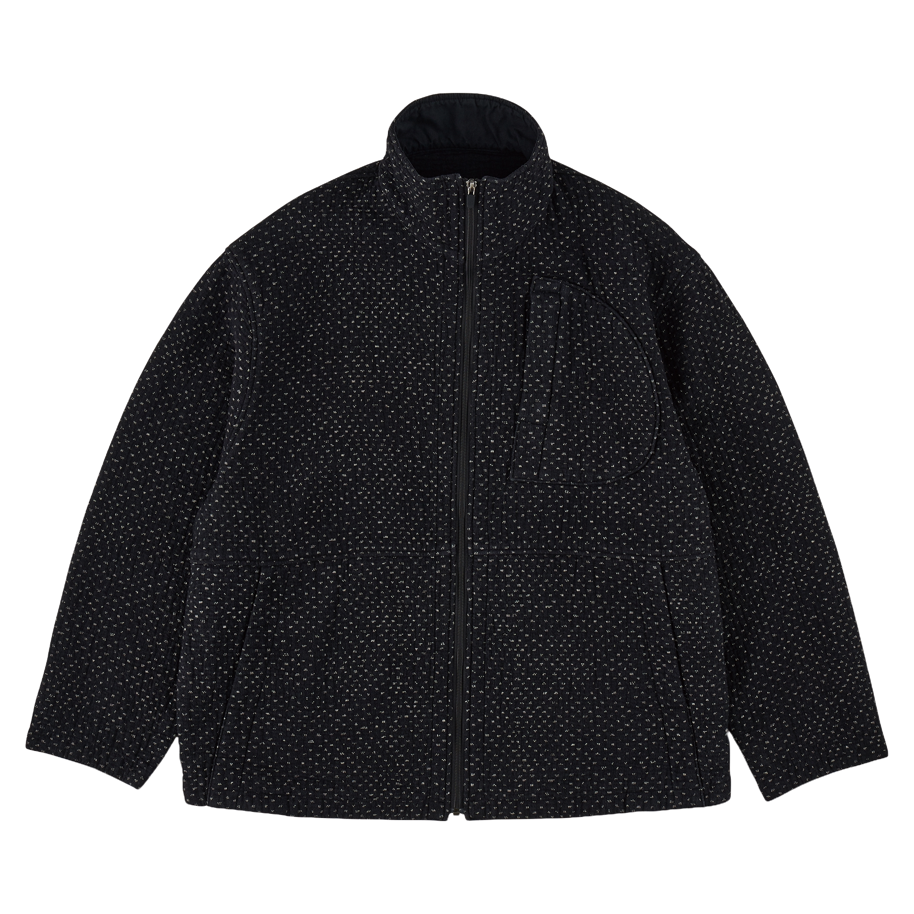 NEW SASHIKO ZIP UP JACKET