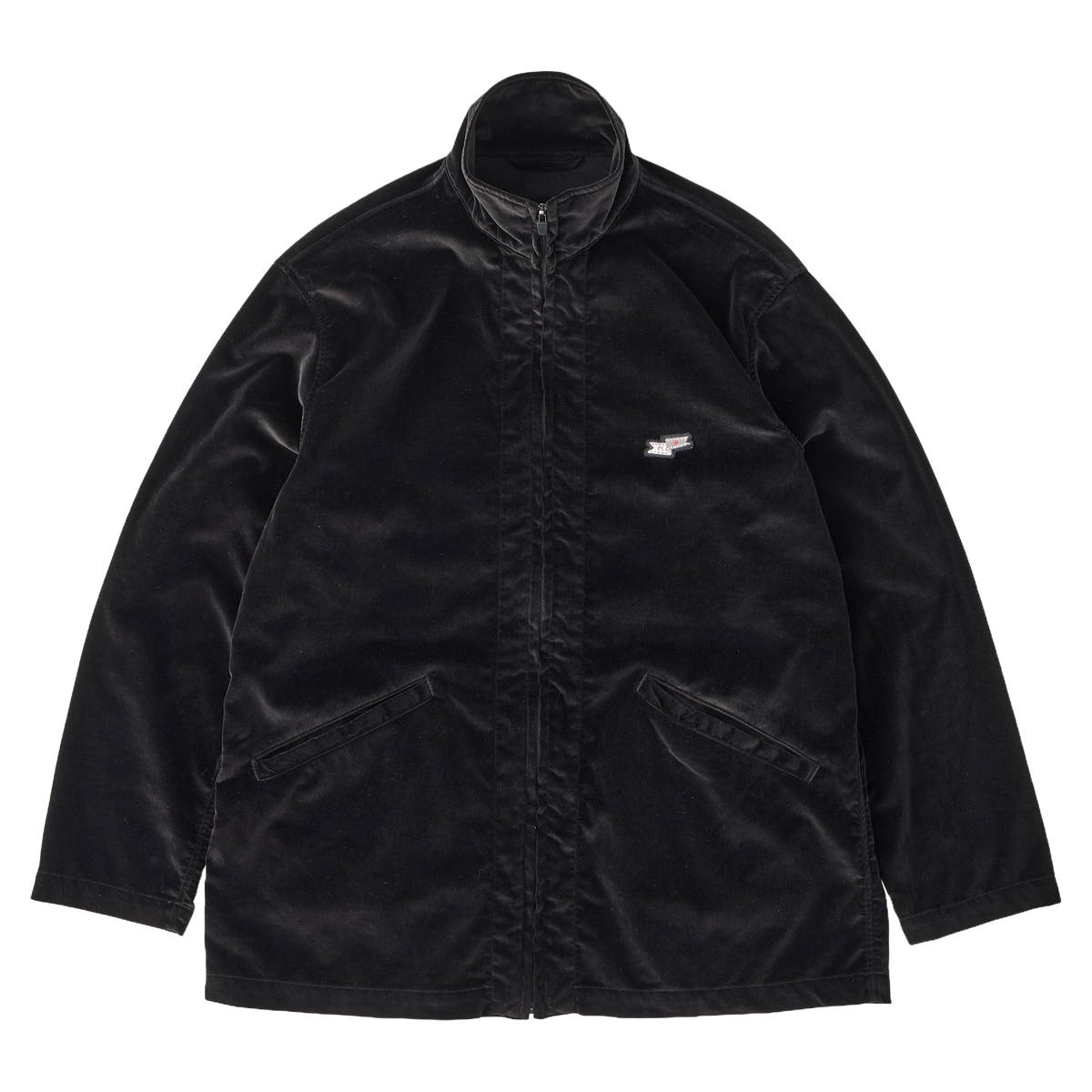 VELVETEEN ZIP UP JACKET