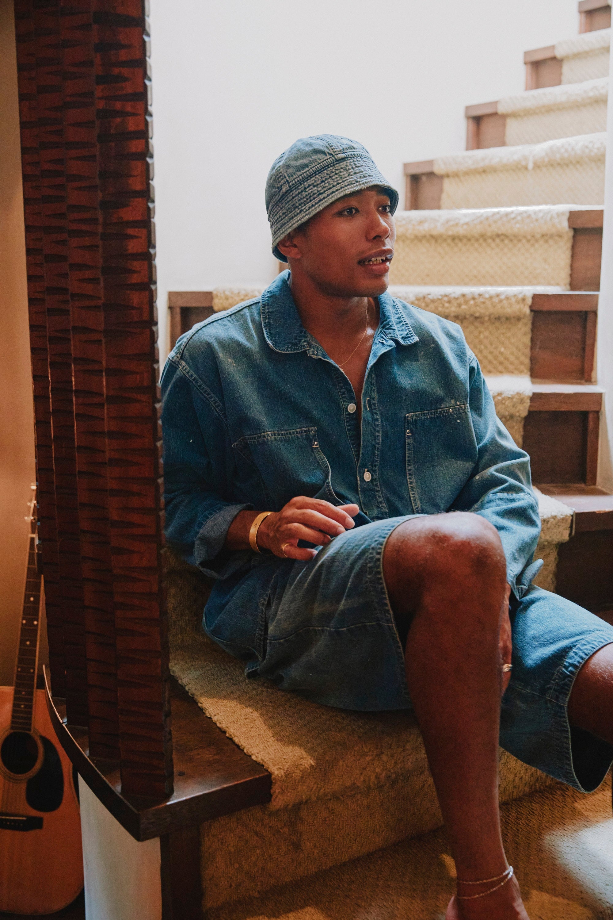 BREAKFAST DENIM SHORTS
