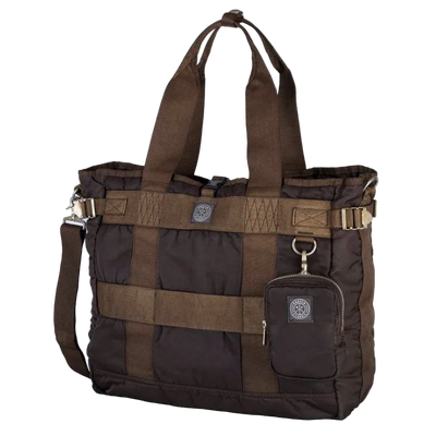 "CINEMA EXCLUSIVE" SUPER NYLON TOTE BAG -BROWN-