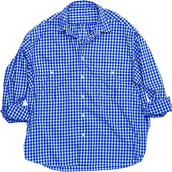 ROLL UP GINGHAM CHECK SHIRT｜Porter Classic（ポータークラシック）
