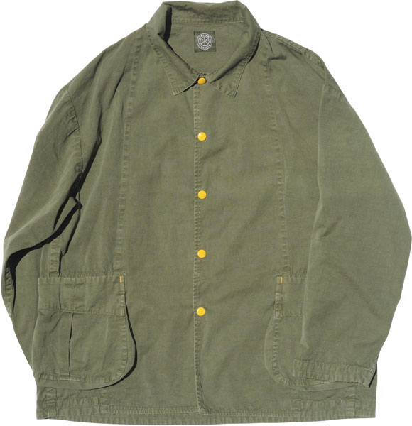 大得価特価 porter classic poplin ポプリンミルシャツジャケット 2の