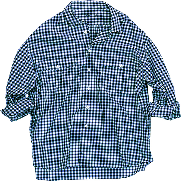 ROLL UP GINGHAMCHECK SHIRT｜Porter Classic（ポータークラシック）