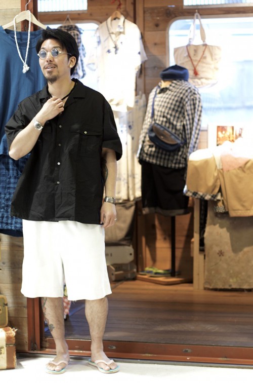 美品 Porter Classic ケルアックシャツ Kerouac Shirt-