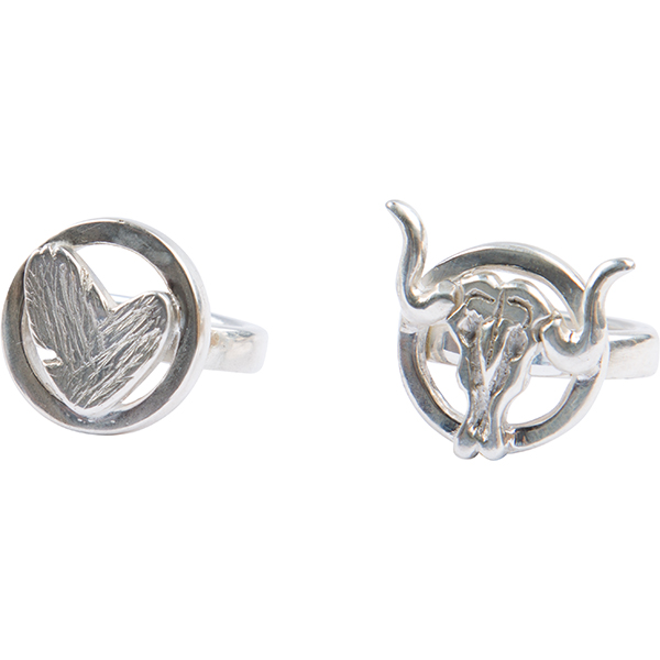 SILVER HEART RING,BULL HORN RING｜Porter Classic（ポータークラシック）