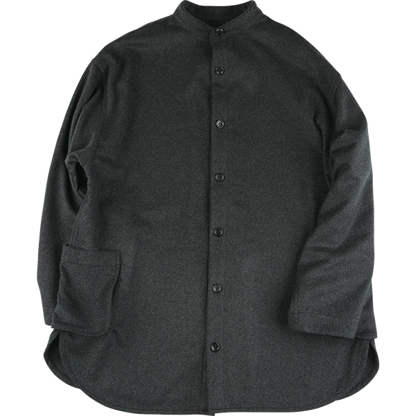 CASHMERE STAND COLLAR SHIRT JACKET｜Porter Classic（ポーター