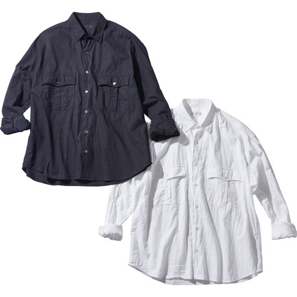 ROLL UP VINTAGE COTTON SHIRT｜Porter Classic（ポータークラシック）