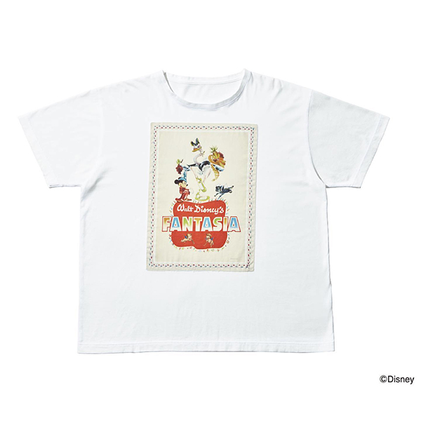 DISNEY FANTASIA PORTER CLASSIC NEWTON COLLECTION BANDANA T-SHIRT