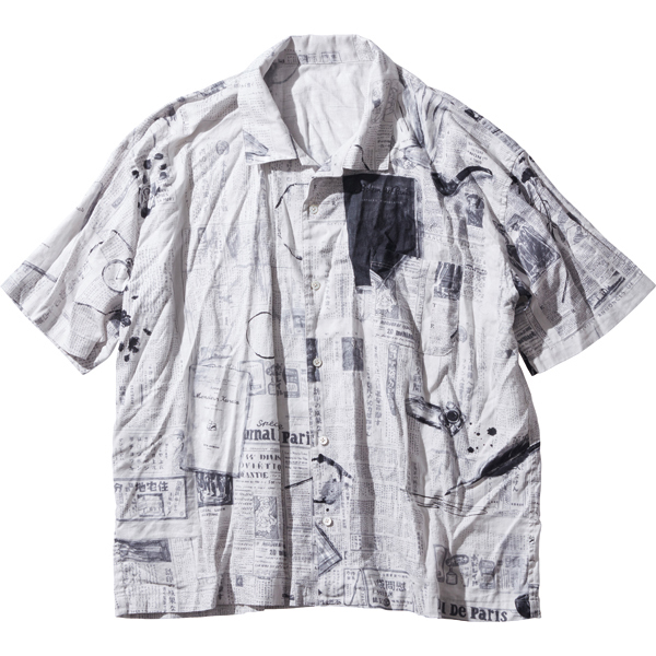 MONSIEUR KURATA COTTON LINEN SHORT SLEEVE SHIRT｜Porter Classic