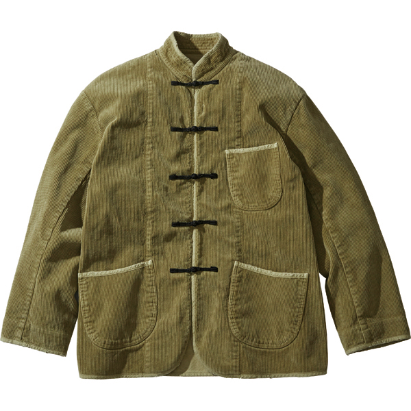 CORDUROY CHINESE JACKET-WATCH CHAIN ITEM｜Porter Classic（ポーター