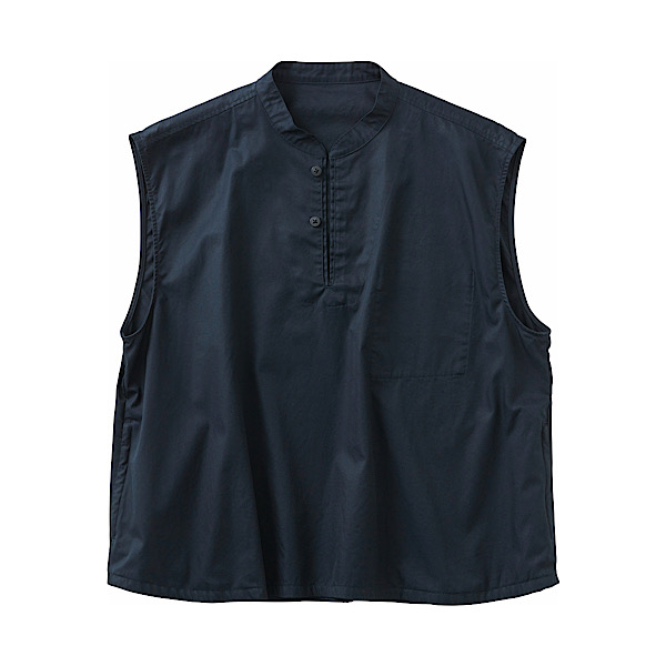 GABARDINE STAND COLLAR VEST｜Porter Classic（ポータークラシック）