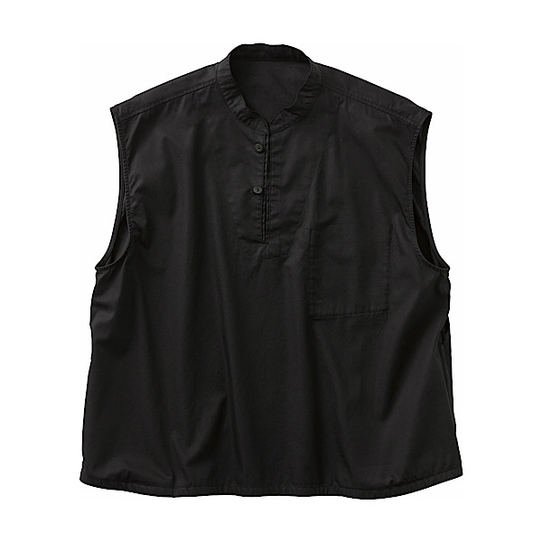 GABARDINE STAND COLLAR VEST｜Porter Classic（ポーター