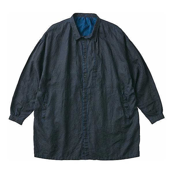 FARMER'S LINEN GATHERED COAT｜Porter Classic（ポータークラシック）