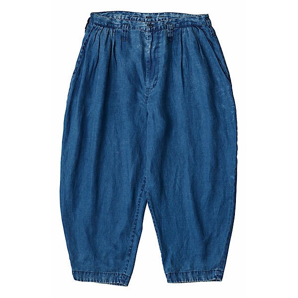 INDIGO LINEN BEBOP PANTS｜Porter Classic（ポータークラシック）